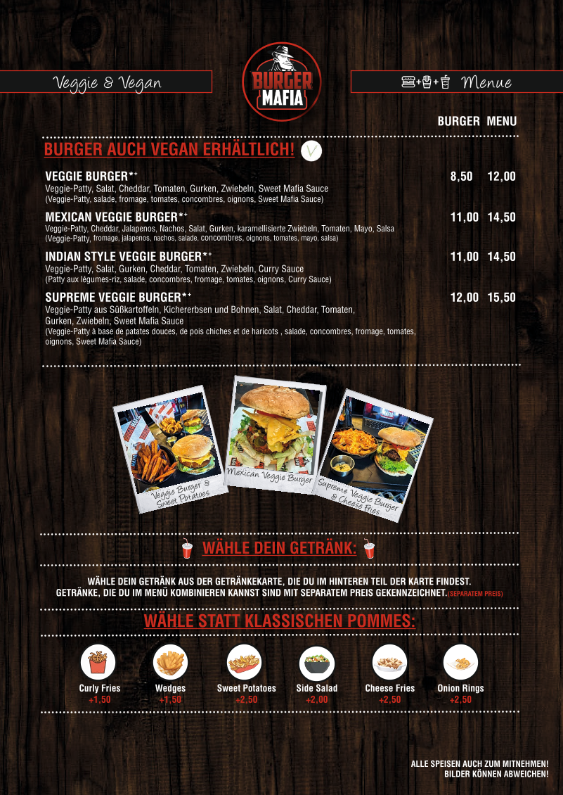 Menu Burger Mafia - Saarbrucken-4